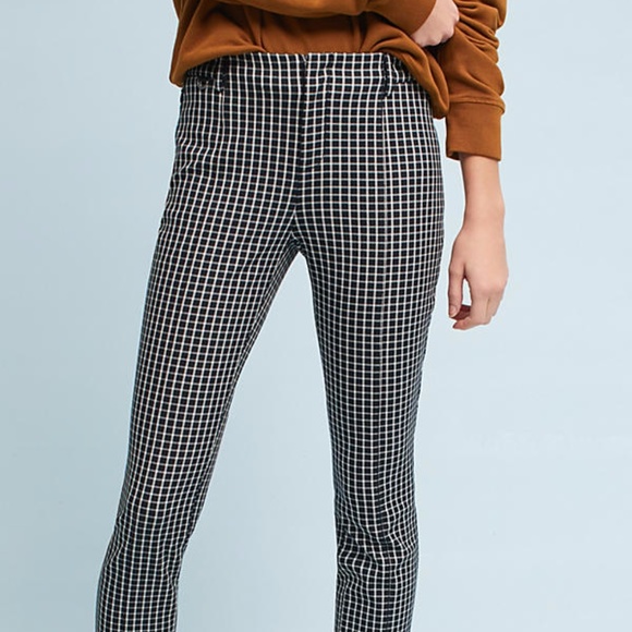 anthropologie essential slim trouser